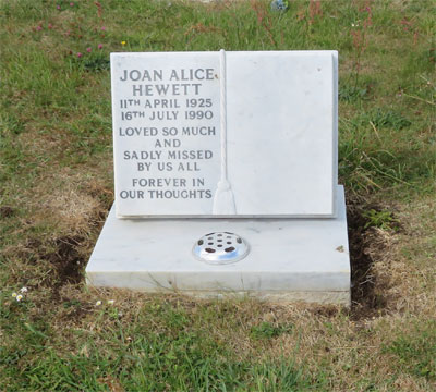 Joan Alice HEWETT