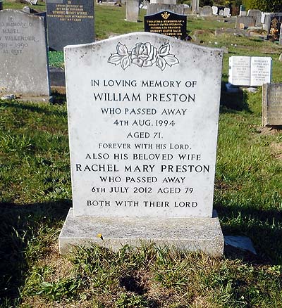 William Frederick PRESTON