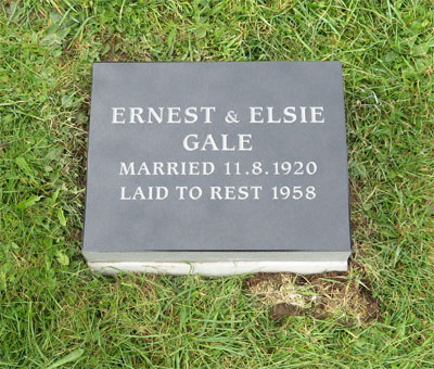 Ernest Wilfred GALE