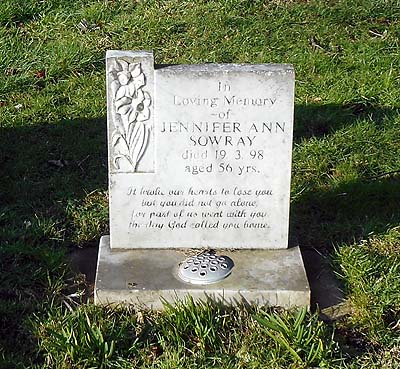 Jennifer Ann SOWRAY