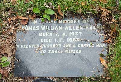 Thomas William  Allen EVANS