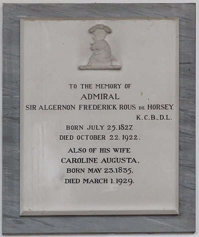 Algernon Frederick Rous De HORSEY