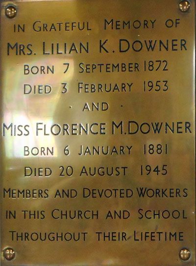 Lilian Kate DOWNER
