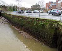 Quay Wall - Formerley Below Nos 21-25 and Nos 27-35, Sea Street, Newport