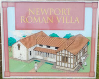 Roman Villa, Cypress Road, Newport