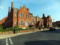 Newport Nodehill County Middle School and Library, St James Street, Newport